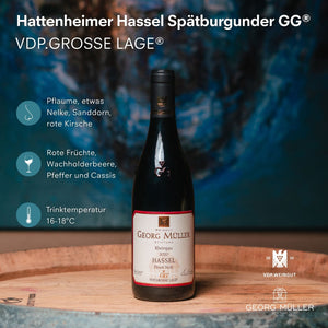 
                  
                    2020 Hattenheimer Hassel Spätburgunder GG® VDP.GROSSE LAGE®
                  
                