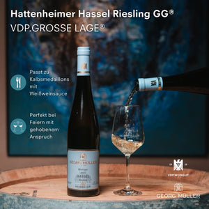 
                  
                    2023 Hattenheimer Hassel Riesling GG® VDP.GROSSE LAGE®
                  
                