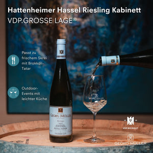 
                  
                    2021 Hattenheimer Hassel Riesling Kabinett VDP.GROSSE LAGE®
                  
                