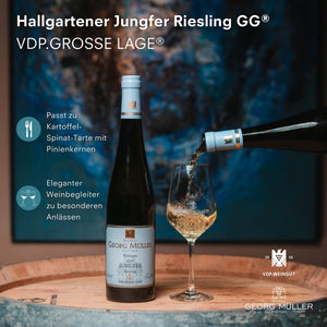 
                  
                    2019 Hallgartener Jungfer Riesling GG® VDP.GROSSE LAGE®
                  
                
