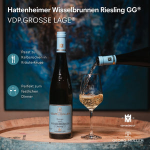 
                  
                    2023 Hattenheimer Wisselbrunnen Riesling GG® VDP.GROSSE LAGE®
                  
                